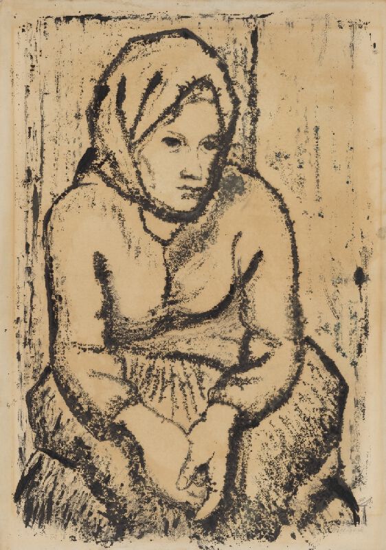 Edita Ambrušová – Sediaca dedinčanka 