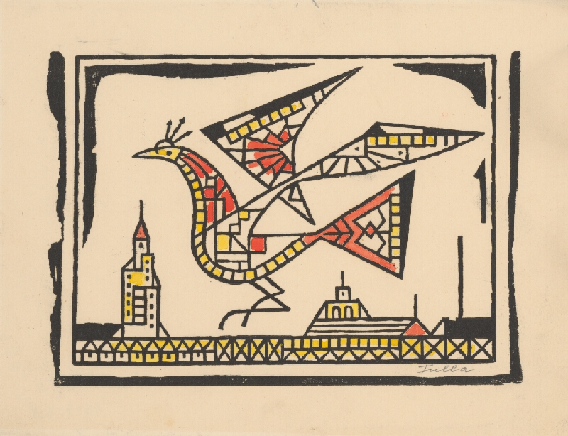 Ľudovít Fulla – Vták nad Casablankou 
