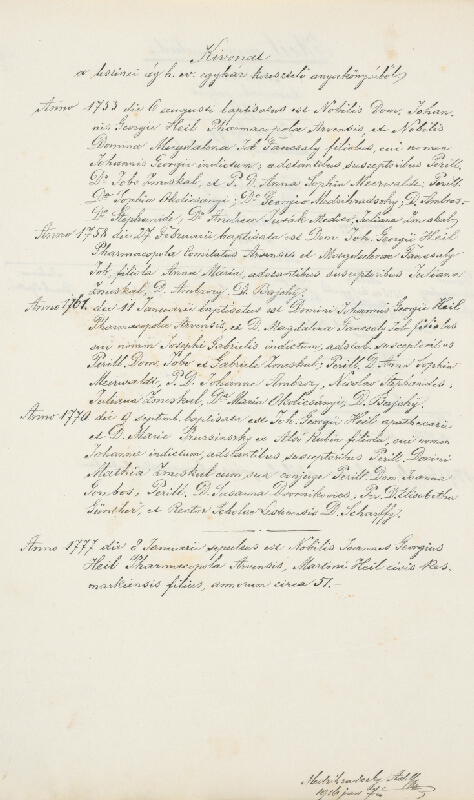 Adolf Medzihradský – Erb rodiny Heilovej 