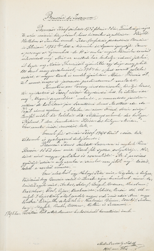 Adolf Medzihradský – Erb rodiny Bencúrovej 
