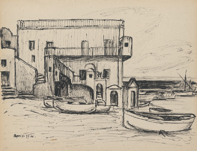 Matilda Čechová – Capri - v prístave 