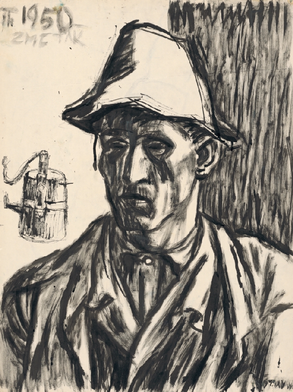 Ernest Zmeták – Hlava baníka 