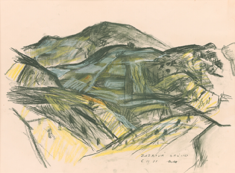 Mária Medvecká – Zázrivá - Grúne - júl 1981 IV. 