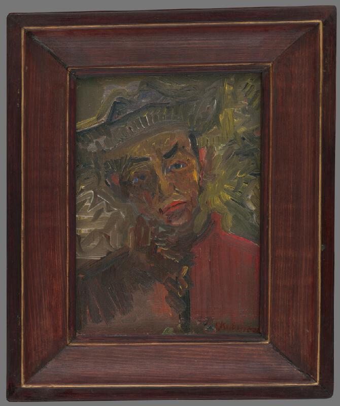 Arnold Peter Weisz-Kubínčan – Portrét muža-autoportrét 