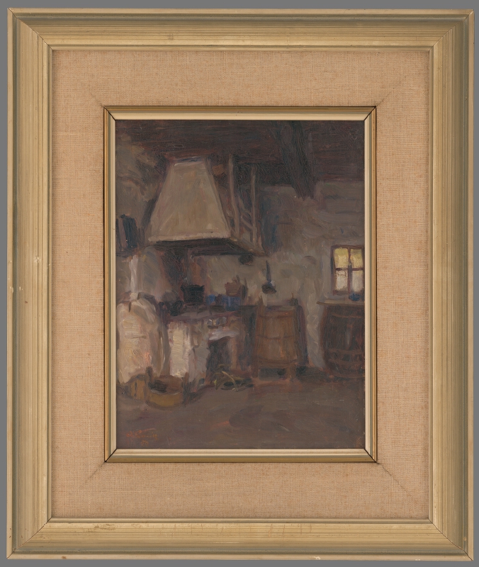 Oldřich Lasák – Kozub zo starého mlyna v Malom Bysterci 