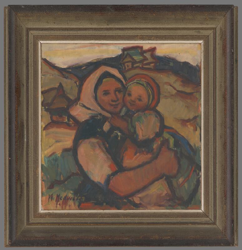 Mária Medvecká – Matka s dieťaťom 
