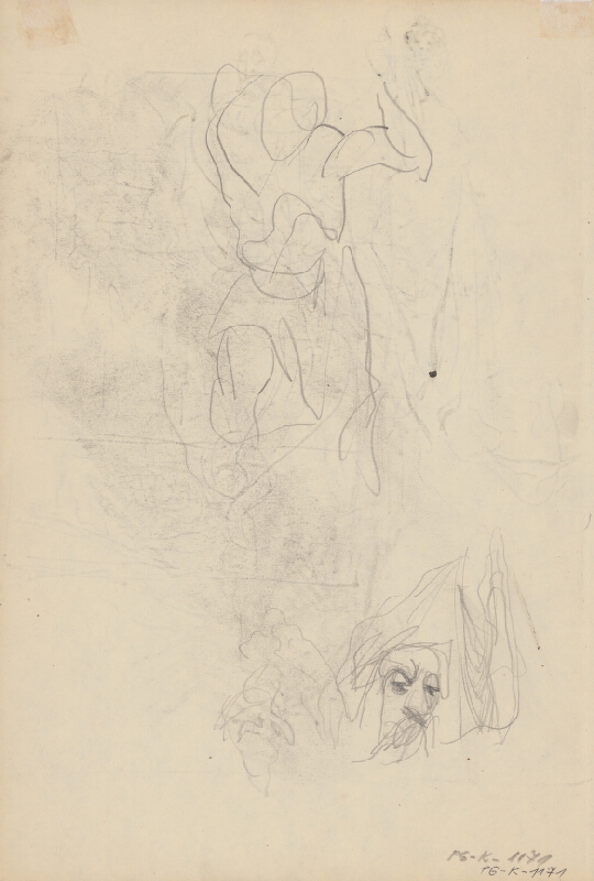 Ján Novák – Štúdia k ilustráciám V. č.31 