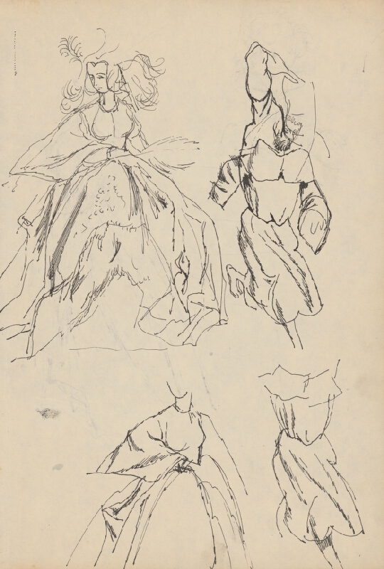 Ján Novák – Štúdia k ilustráciám VII. č.32 