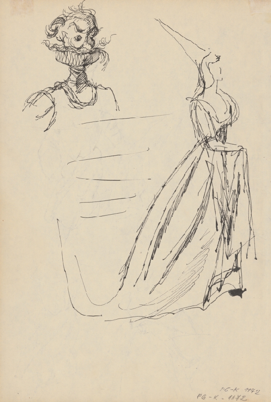 Ján Novák – Štúdia k ilustráciám VII. č.32 