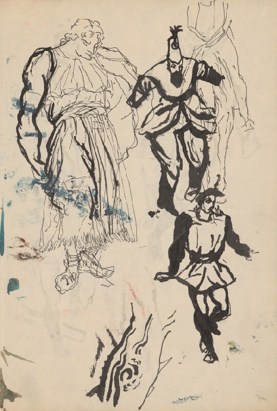 Ján Novák – Štúdia k ilustráciám VI. č.37 