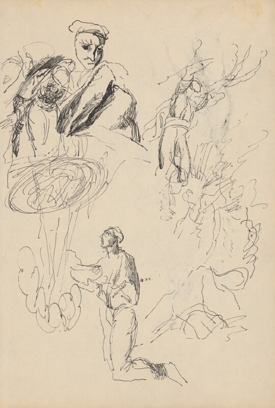 Ján Novák – Štúdiová kresba 4. č.38 