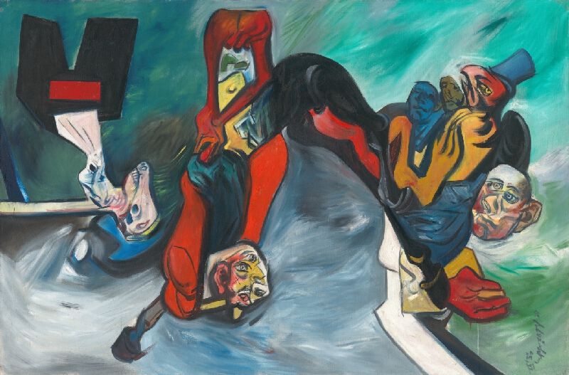 Vincent Hložník – Nová apokalypsa VII., 1995, Považská galéria umenia v Žiline 
