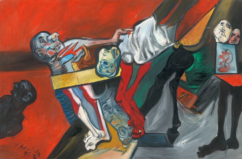 Vincent Hložník – Nová apokalypsa XIV., 1995, Považská galéria umenia v Žiline 