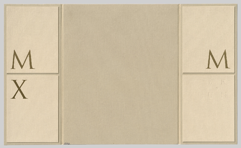 Robert Brun – MMX (typografický triptych) 