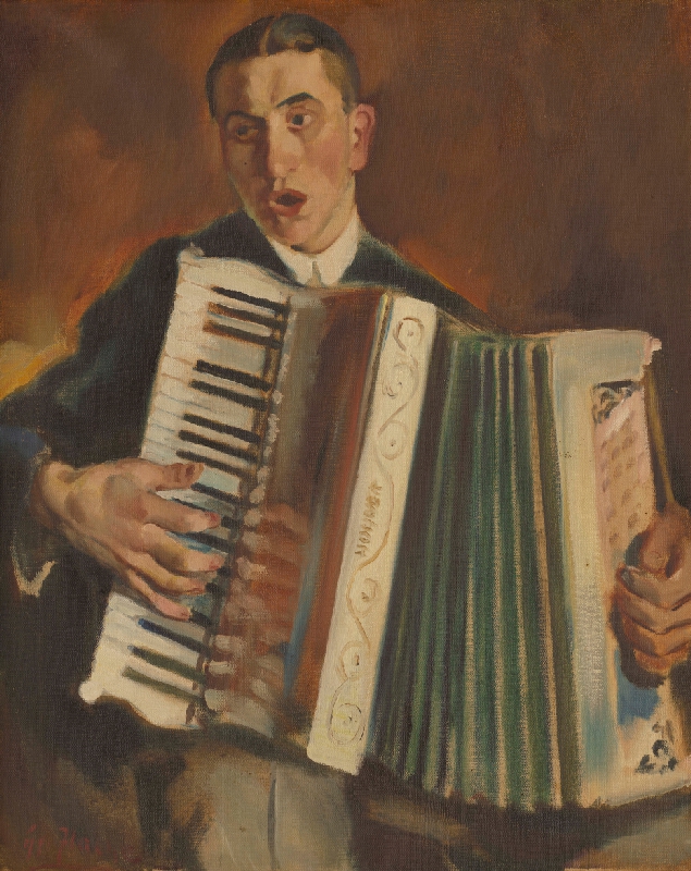 Július Flache – Harmonikár 