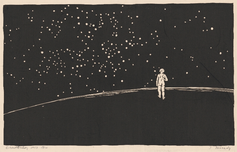 Orest Dubay – Hviezdy, 1957, Stredoslovenská galéria