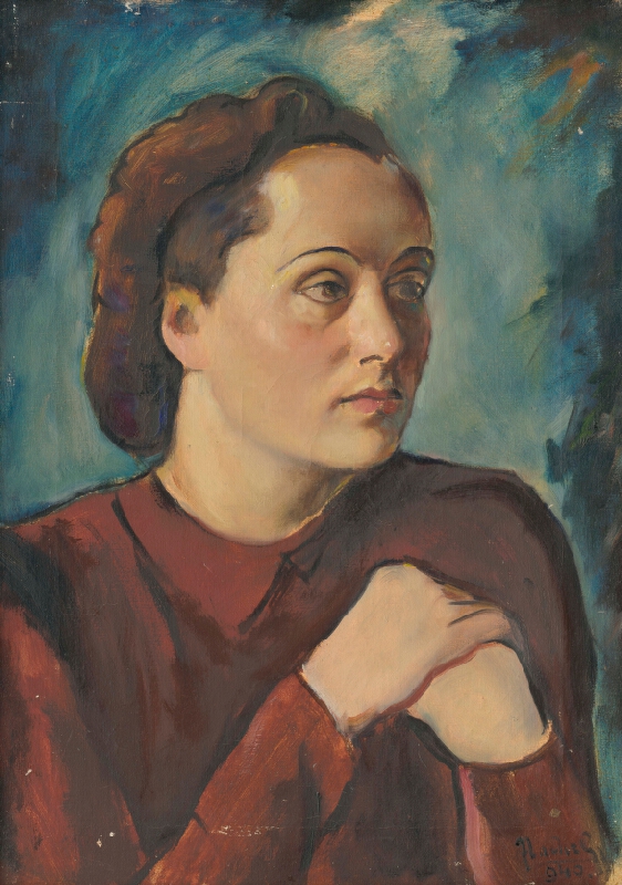 Július Flache – Portrét ženy 