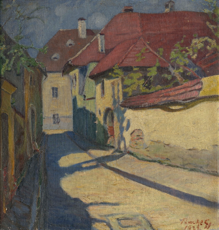 Július Flache – Bystrická ulička 