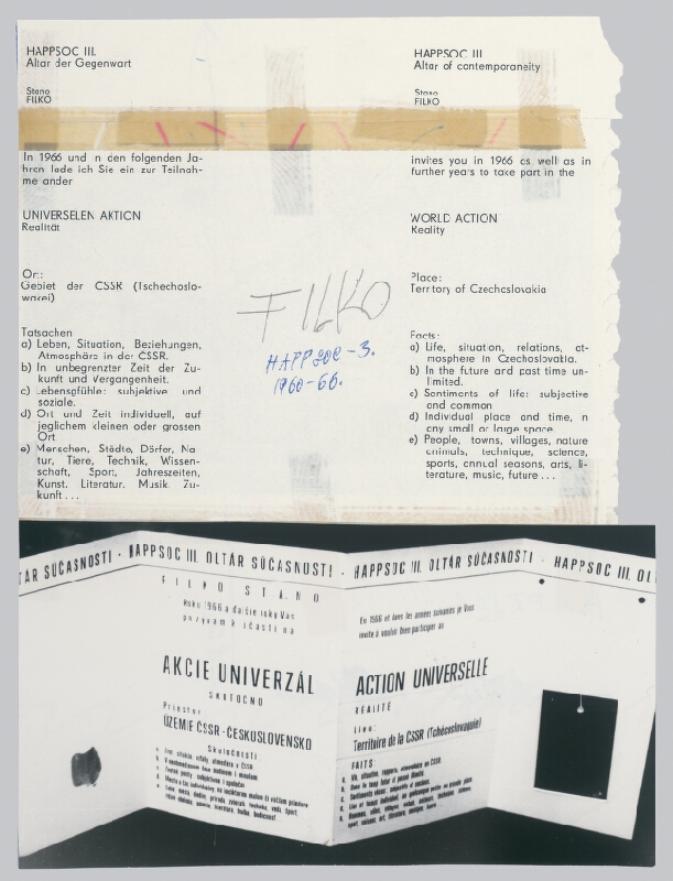 Stanislav Filko – HAPPSOC III. (pozvánka do ČSSR), (časť názvu)   