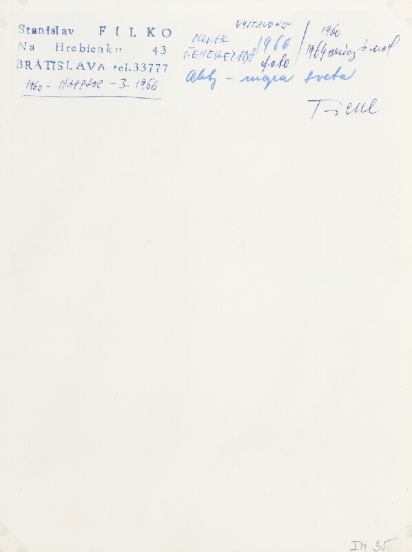 Stanislav Filko – Akty –mapa sveta 