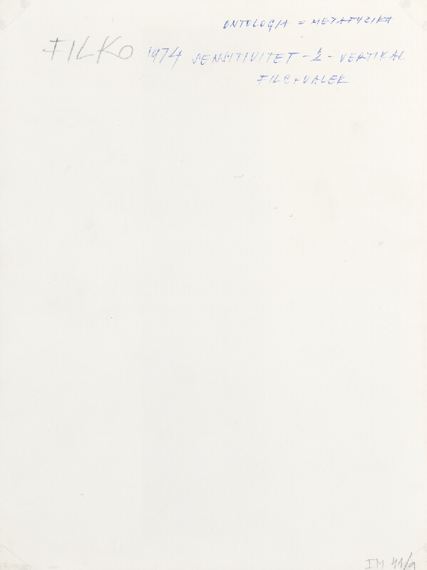 Stanislav Filko, Miloš Laky, Ján Zavarský – SENSITIVITET – 2 – VERTIKAL   ( WHITE SPACE IN WHITE SPACE)   