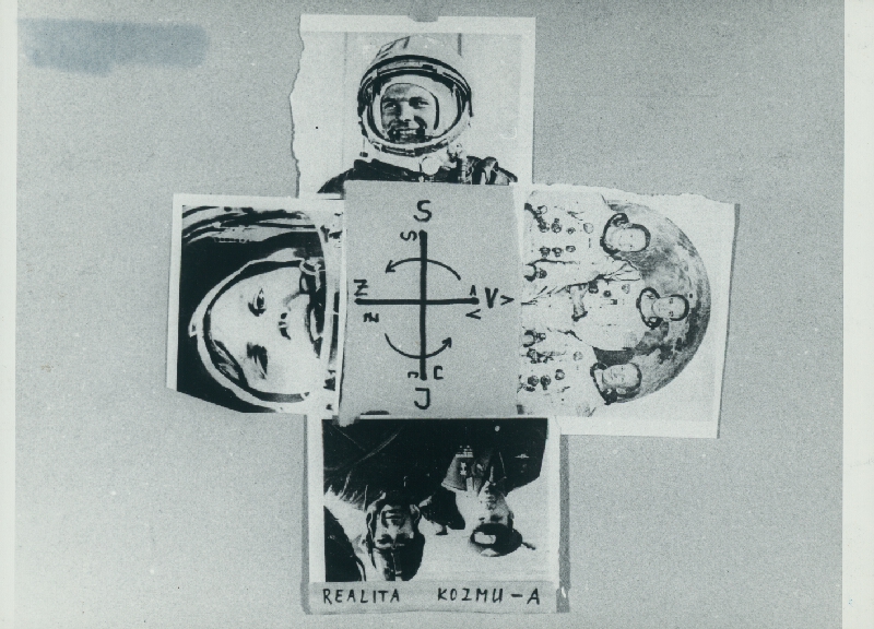 Stanislav Filko – 4. DIMENZIA – KOZMOLOGIA MODRA ČAKRA – IRONICKA MYSTIFIKACIA, 1952-1958-ŠUP – IDEA = SOVIET + USA, 1966 IDEA REAL 
