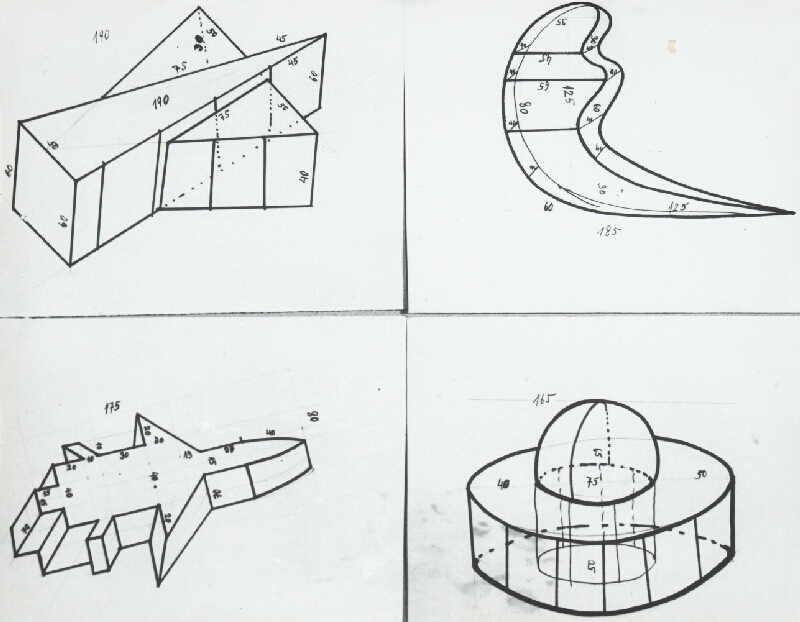 Stanislav Filko – Lavice sochy – objekt – MODRÉ    
