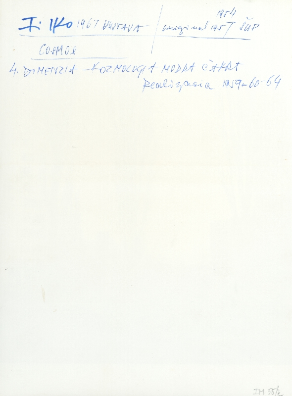 Stanislav Filko – Kozmos 
