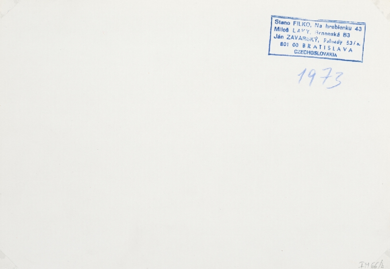 Stanislav Filko, Miloš Laky, Ján Zavarský – Bez uvedenia názvu (WHITE SPACE IN WHITE SPACE)  