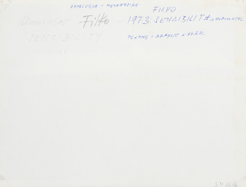 Stanislav Filko, Miloš Laky, Ján Zavarský – SENZIBILITA = HORIZONTAL (WHITE SPACE IN WHITE SPACE) 