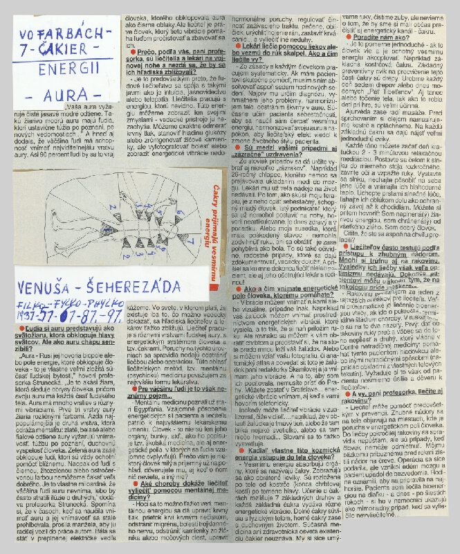 Stanislav Filko – VO FARBÁCH 7 ČAKIER – ENERGII – AURA  (teoretické poznámky k systému čakier)  