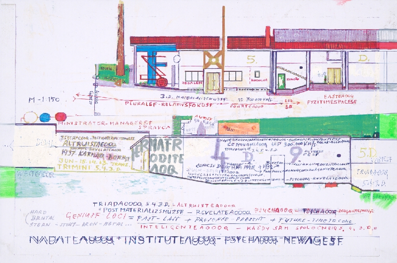 Stanislav Filko – Bez uvedenia názvu (projektart Noemova Archa pre Veľkú Hradnú)   