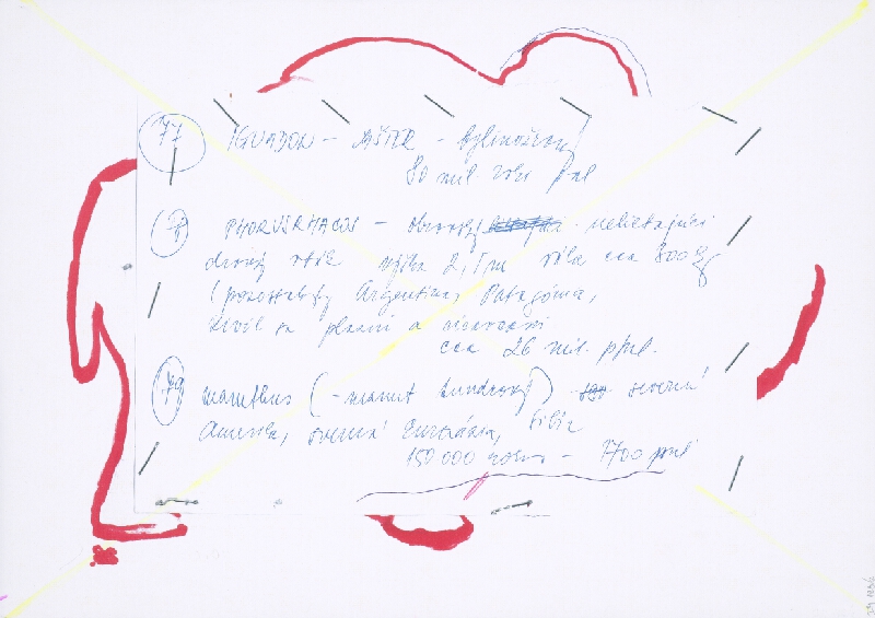 Stanislav Filko – Bez uvedenia názvu (projektart Noemova Archa pre Veľkú Hradnú)   