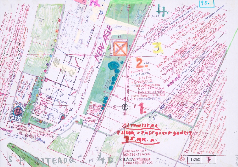 Stanislav Filko – Bez uvedenia názvu (projektart Noemova Archa pre Veľkú Hradnú) 