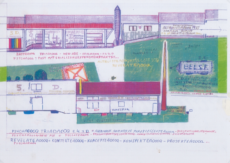 Stanislav Filko – Bez uvedenia názvu (projektart Noemova Archa pre Veľkú Hradnú) 