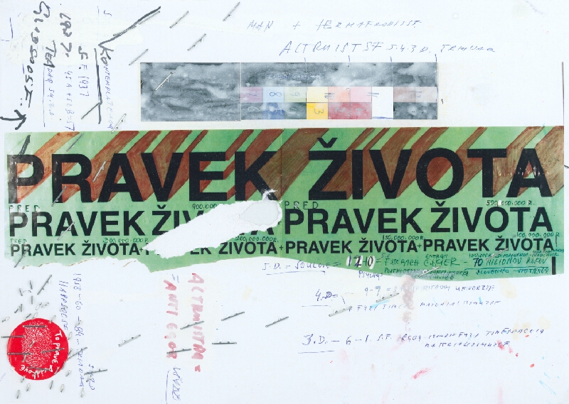 Stanislav Filko – Bez uvedenia názvu (projektart To pravé acidkové) 