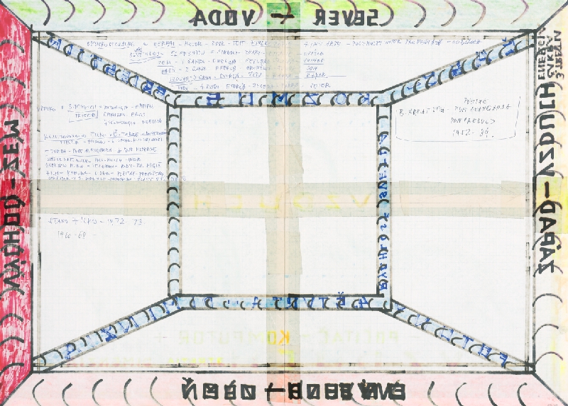 Stanislav Filko – OPTICKOVIZUALNE a VERBAL (...) FIYLKOZOFIE (...) 5. ŽIVLOV (...) ZEM – VYCHOD 
