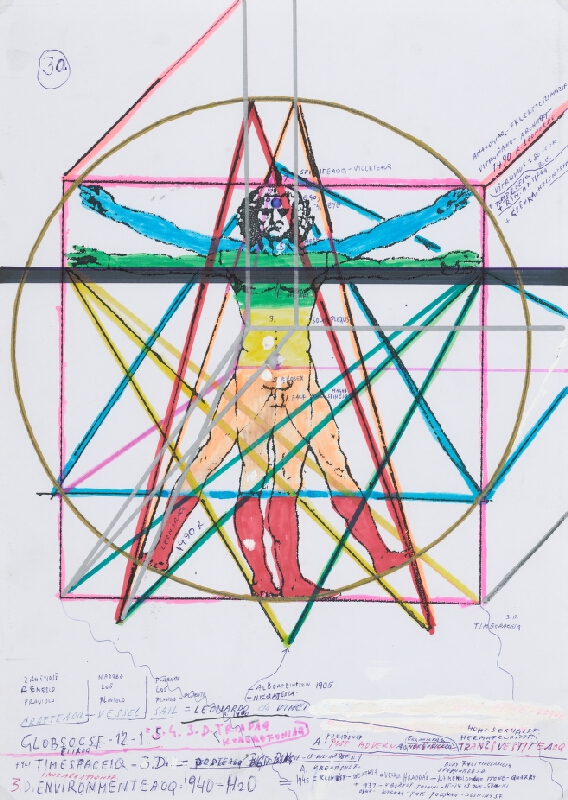 Stanislav Filko – CRAFTEAOQ – VESSEL – SAIL – LEONARDO DA VINCI ... GLOBSOCSF 12 – I. – 5. 4. 3. D. KVADROFONIAQ – TRIADAQ (časť názvu) 