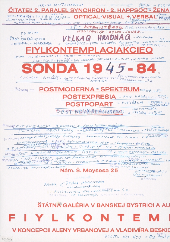 Stanislav Filko – Bez uvedenia názvu (S. FILKO 1937-77, S. FYLKO 1978-87, S. PHYLKO 1988-97, PHYS 1998-2037) 