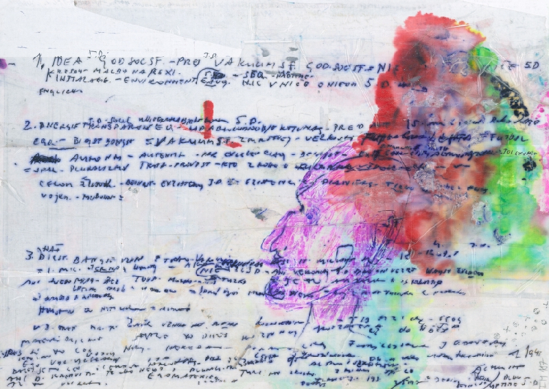 Stanislav Filko – Bez uvedenia názvu (pozn. pravdepod. súvis s projektom Noemovej Archy vo Veľkej Hradnej) 