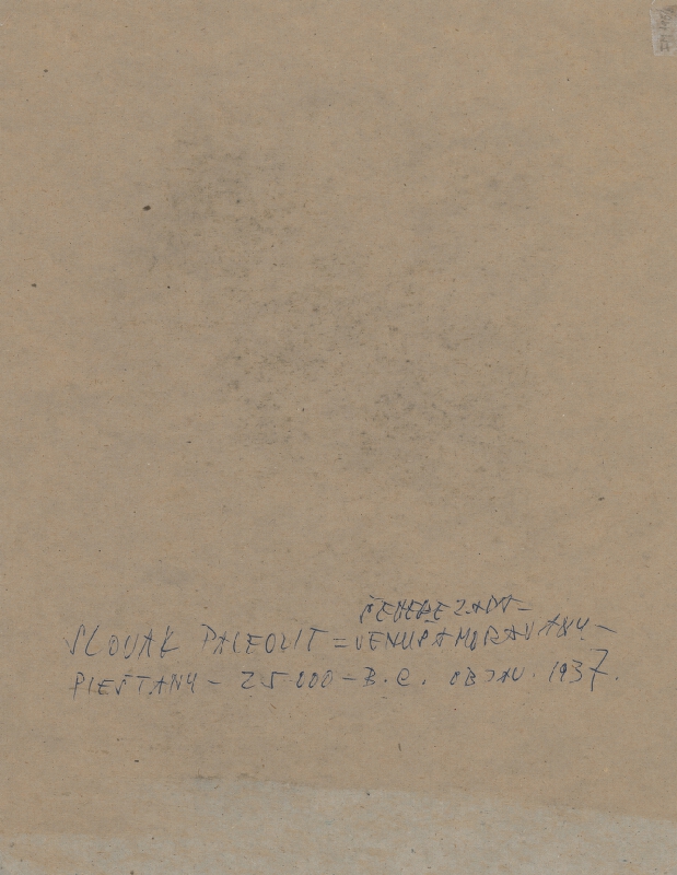 Stanislav Filko – SLOVAK PALEOLIT – VENUŠA – ŠEHEREZADA – MORAVANY – PIEŠŤANY – 25.000 – B.C. OBJ. 1937 
