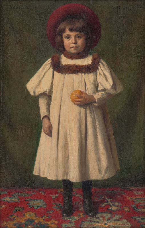 Dominik Skutecký – Podobizeň dcéry Karoly 