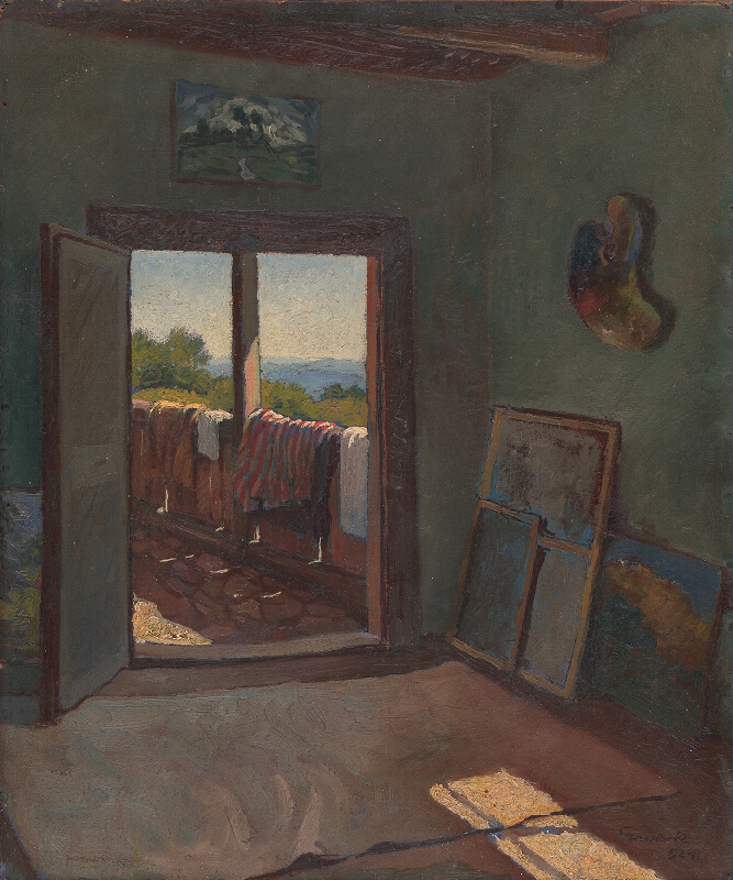 Edmund Gwerk – Výhľad z atelieru 