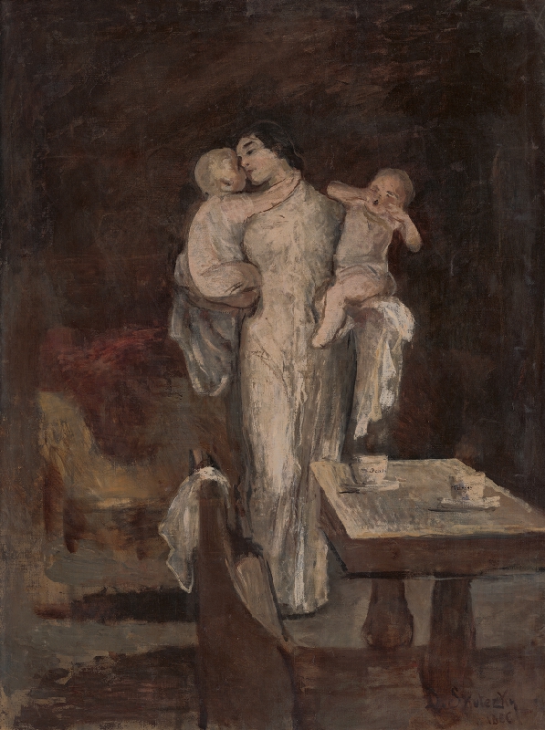Dominik Skutecký – Matka s deťmi 