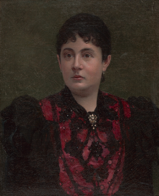 Dominik Skutecký – Portrét Blanky Szumrákovej rod. Kollárovej  