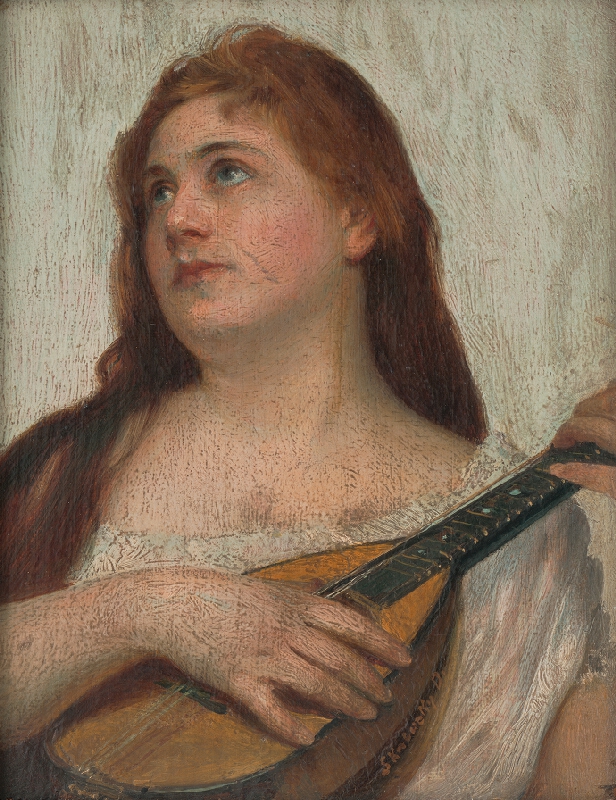 Dominik Skutecký – Žena s lutnou 