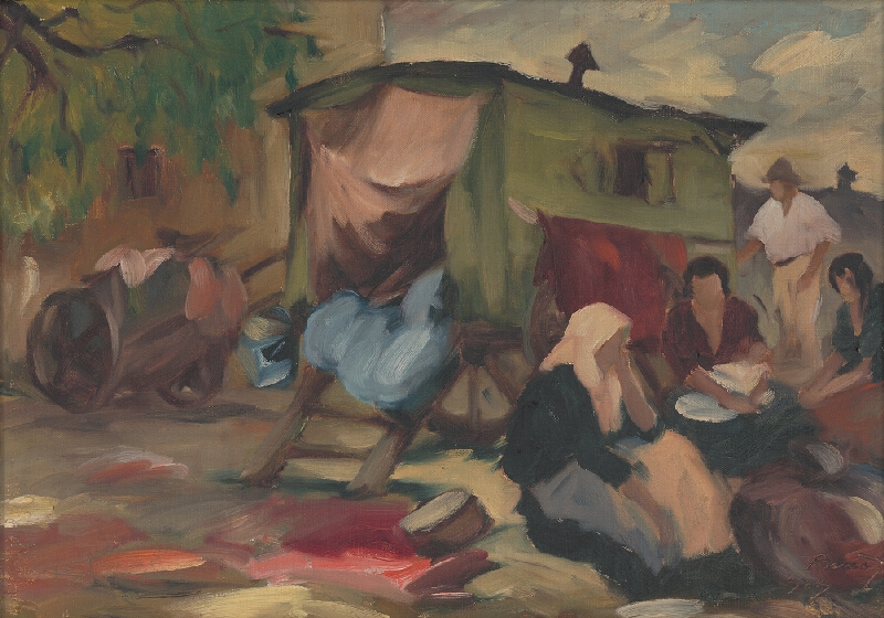 Viliam Ruttkay-Nedecký – Kočovní cigáni 