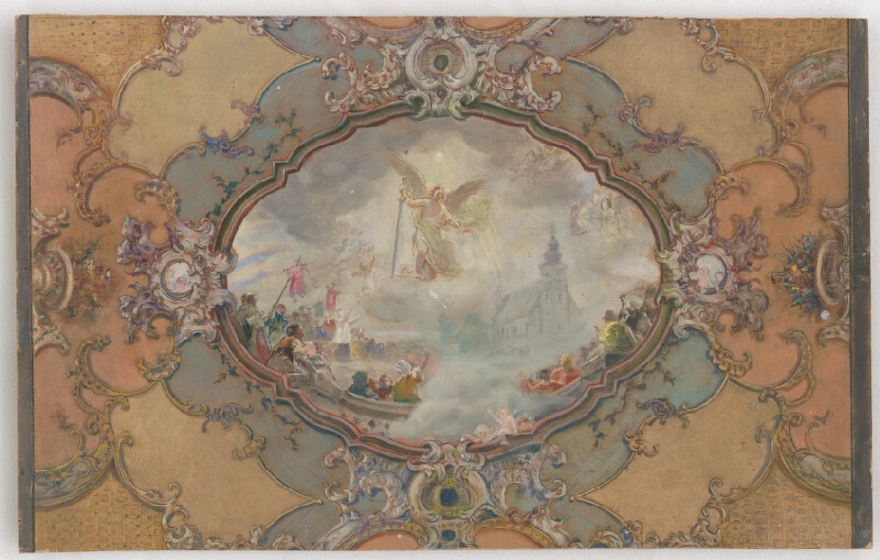 Maximilián Kurth – Štúdia k nástennej maľbe 