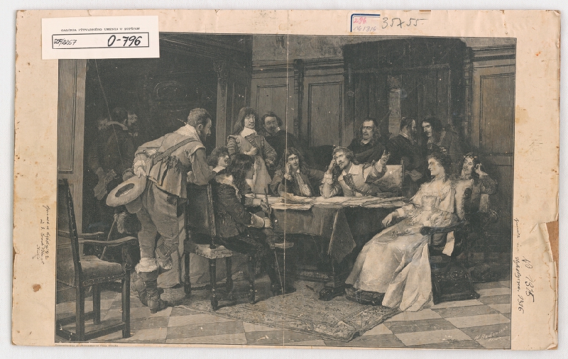 Maximilián Kurth – Štúdia k nástennej maľbe 