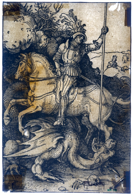 Albrecht Dürer – Svätý Juraj na koni 